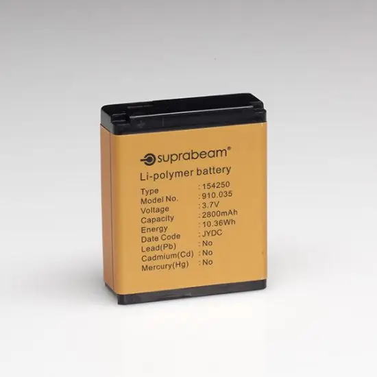 Suprabeam© - Oplaadbare Li-po 1400 mAh batterij