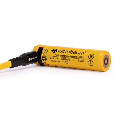 Suprabeam© – Oplaadbare Li-Ion 18650 3000mAh USB-C batterij