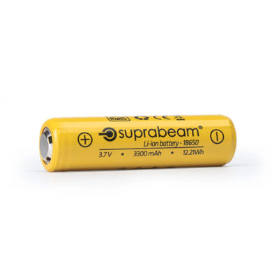 Suprabeam© - Oplaadbare Li-Ion 18650 3300mAh batterij