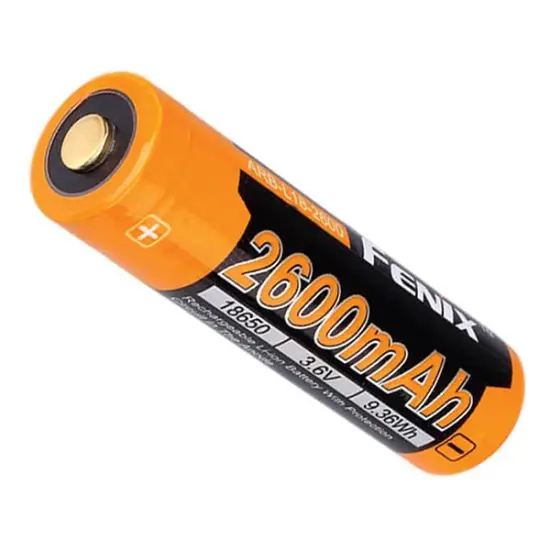 Fenix® ARB-L18-2600 - Oplaadbare Li-ion 18650 2600mAh batterij