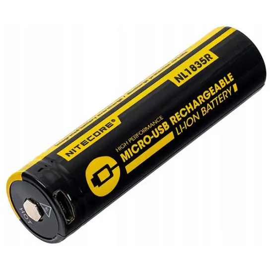 NITECORE® NL1835R - Oplaadbare Li-ion 18650 3500mAh USB batterij