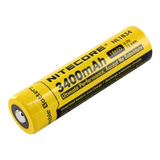 NITECORE® NL1834 - Oplaadbare Li-ion 18650 3400mAh batterij