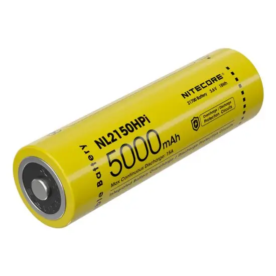 NITECORE® NL2150HPi – Oplaadbare Li-ion 21700 5000mAh batterij