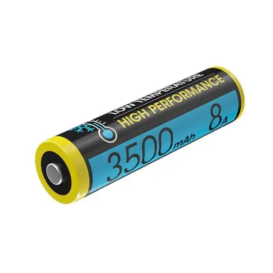 NITECORE® NL1835LTHP – Cold-resistant Oplaadbare Li-ion 18650 3500mAh batterij